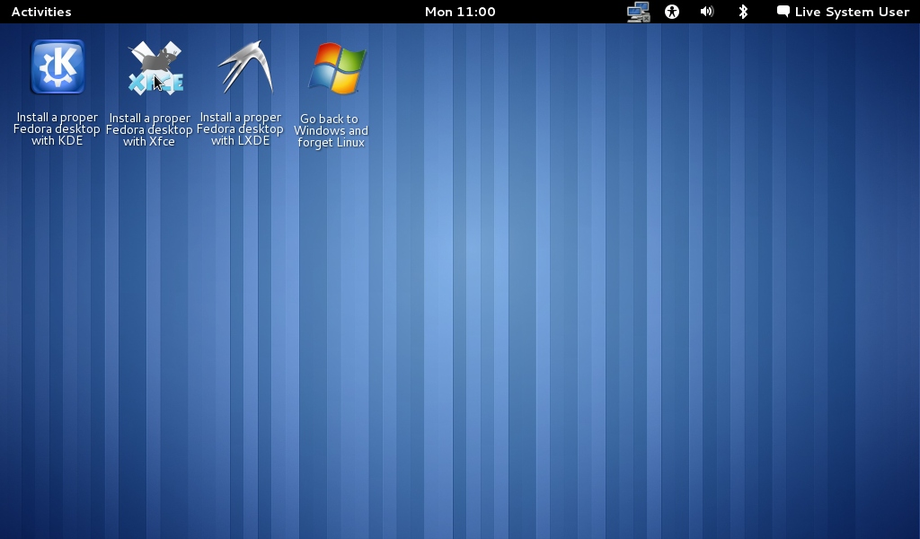 Fedora 15 with Gnome 3.0